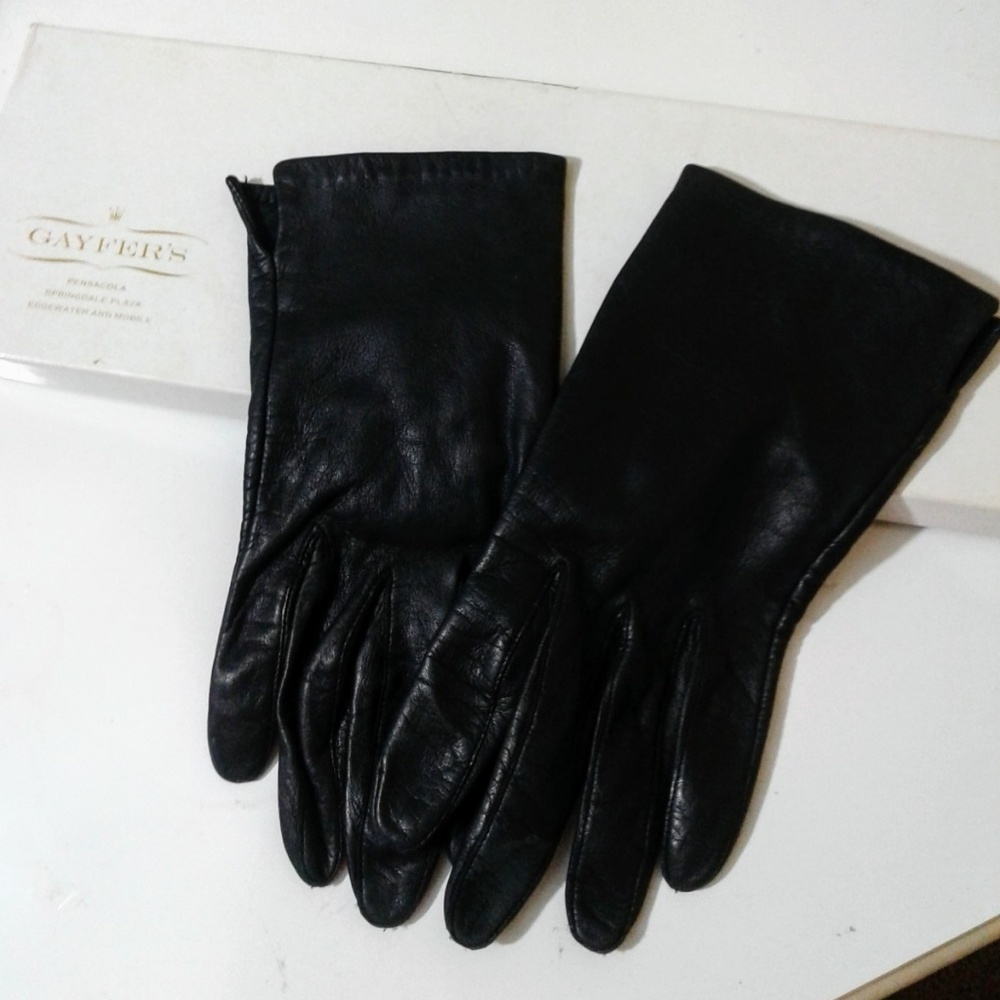 Vintage Leather Gloves